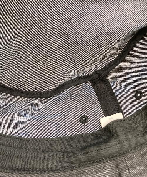 SUPREME（シュプリーム）Supreme (シュプリーム) Coated Denim Crusher ブラックの古着・服飾アイテム