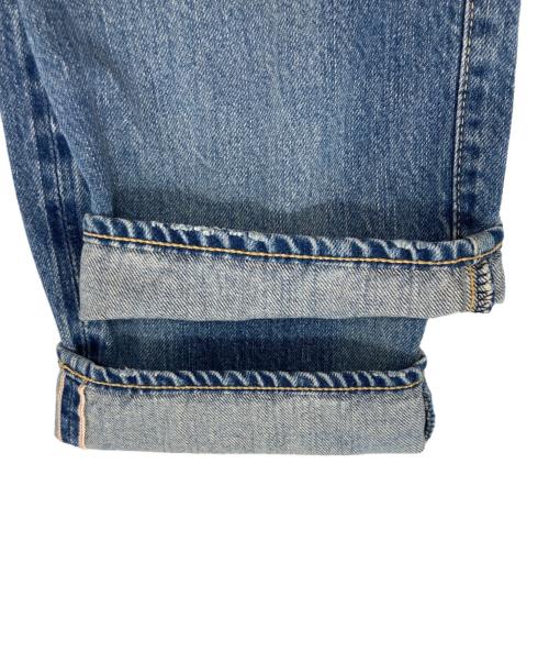 Hysteric Glamour（ヒステリックグラマー）Hysteric Glamour (ヒステリックグラマー) SP加工MULTIガール プリントスタッズデニムパンツ インディゴ サイズ:W32の古着・服飾アイテム