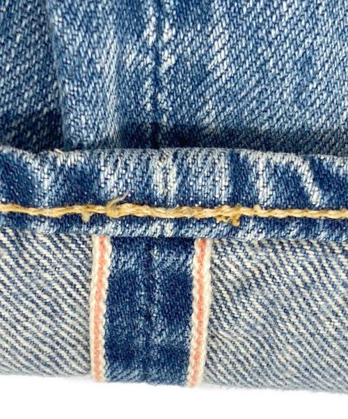 Hysteric Glamour（ヒステリックグラマー）Hysteric Glamour (ヒステリックグラマー) SP加工MULTIガール プリントスタッズデニムパンツ インディゴ サイズ:W32の古着・服飾アイテム