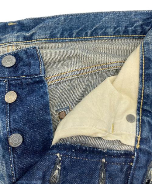 Hysteric Glamour（ヒステリックグラマー）Hysteric Glamour (ヒステリックグラマー) SP加工スタッズデニムパンツ インディゴ サイズ:W32の古着・服飾アイテム