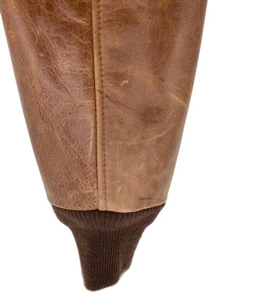 Schott（ショット）Schott (ショット) ジー1フライトジャケット ブラウン サイズ:36の古着・服飾アイテム