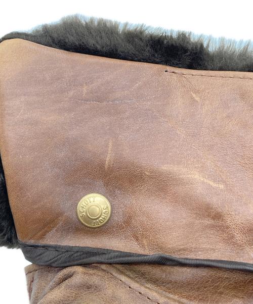 Schott（ショット）Schott (ショット) ジー1フライトジャケット ブラウン サイズ:36の古着・服飾アイテム