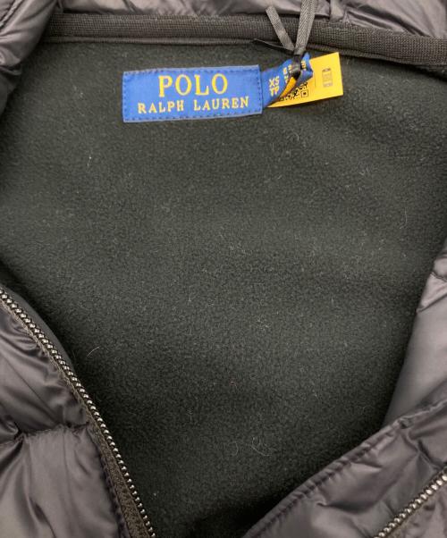 POLO RALPH LAUREN（ポロ・ラルフローレン）POLO RALPH LAUREN (ポロ・ラルフローレン) 切替中綿ジャケット ネイビー サイズ:XSの古着・服飾アイテム
