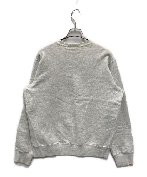 SUPREME（シュプリーム）Supreme (シュプリーム) Underline Crewneck グレー サイズ:Sの古着・服飾アイテム