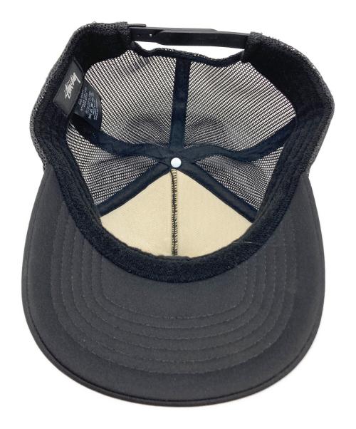 stussy（ステューシー）stussy (ステューシー) Trucker Big S Snapback ブラックの古着・服飾アイテム