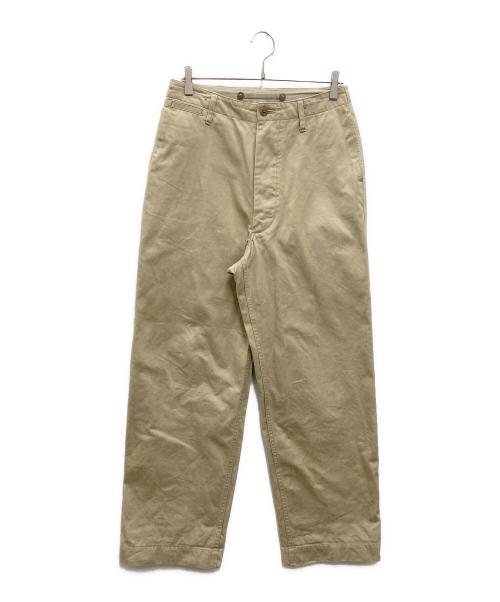 NIGEL CABOURN（ナイジェルケーボン）NIGEL CABOURN (ナイジェルケーボン) NEW BASIC CHINO PANT ベージュ サイズ:W30の古着・服飾アイテム