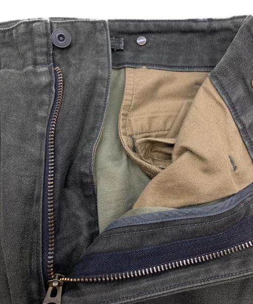 NIGEL CABOURN（ナイジェルケーボン）NIGEL CABOURN (ナイジェルケーボン) ARMY CARGO SHORT PEALING PRINT グレー サイズ:W32の古着・服飾アイテム