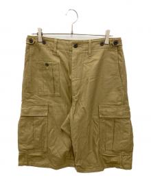 NIGEL CABOURN（ナイジェルケーボン）の古着「ARMY CARGO SHORT」｜ベージュ