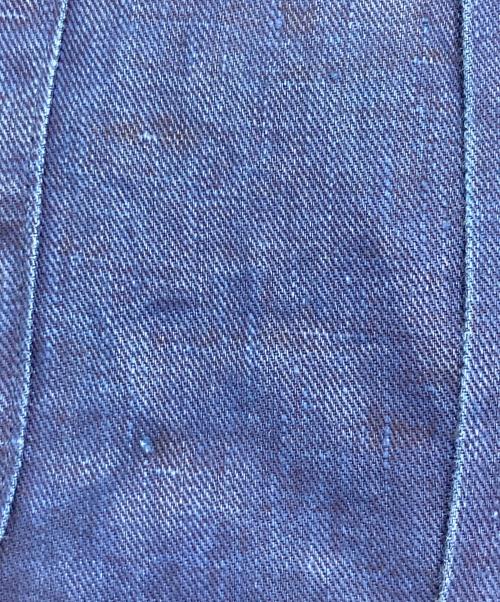 NIGEL CABOURN（ナイジェルケーボン）NIGEL CABOURN (ナイジェルケーボン) OPEN COLLAR SHIRT LINEN INDIGO インディゴ サイズ:52の古着・服飾アイテム
