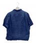 NIGEL CABOURN (ナイジェルケーボン) OPEN COLLAR SHIRT LINEN INDIGO インディゴ サイズ:52：22000円