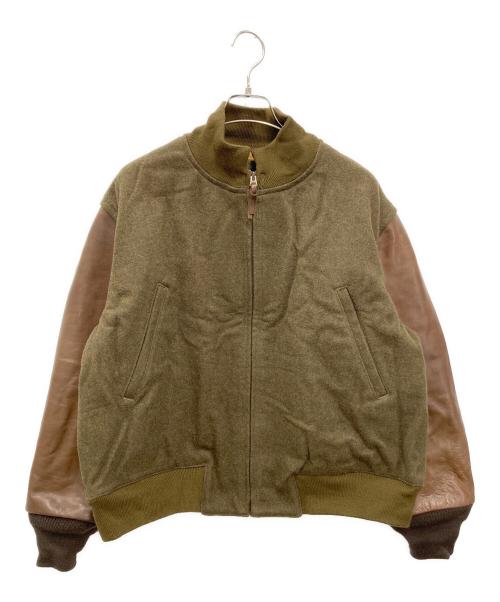 NIGEL CABOURN（ナイジェルケーボン）NIGEL CABOURN (ナイジェルケーボン) 40s TANKERS JK ARMY MELTON オリーブ サイズ:50の古着・服飾アイテム