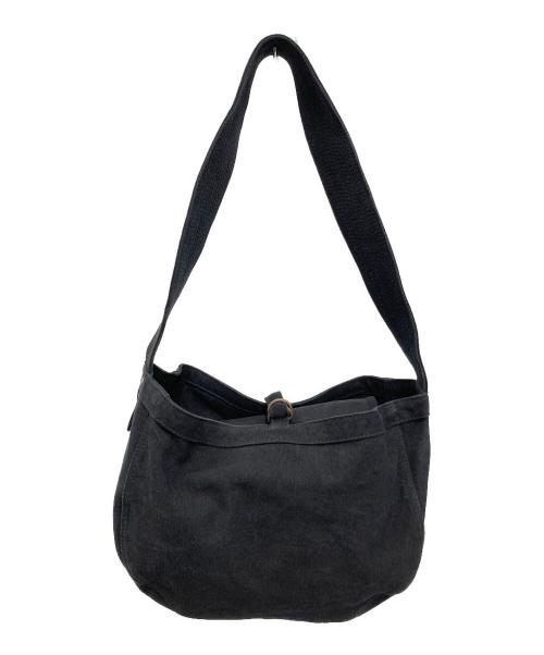 Taiga Takahashi（タイガ タカハシ）Taiga Takahashi (タイガ タカハシ) newsboy bag ブラックの古着・服飾アイテム