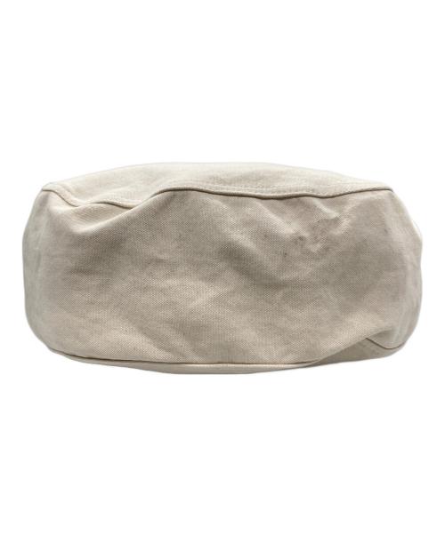 Taiga Takahashi（タイガ タカハシ）Taiga Takahashi (タイガ タカハシ) newsboy bag ホワイトの古着・服飾アイテム