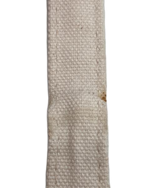 Taiga Takahashi（タイガ タカハシ）Taiga Takahashi (タイガ タカハシ) newsboy bag ホワイトの古着・服飾アイテム