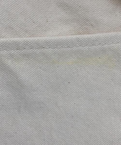 Taiga Takahashi（タイガ タカハシ）Taiga Takahashi (タイガ タカハシ) newsboy bag ホワイトの古着・服飾アイテム