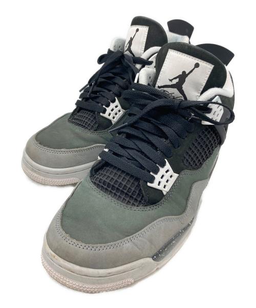 NIKE（ナイキ）NIKE (ナイキ) AIR JORDAN 4 RETRO ブラック サイズ:27.5cmの古着・服飾アイテム