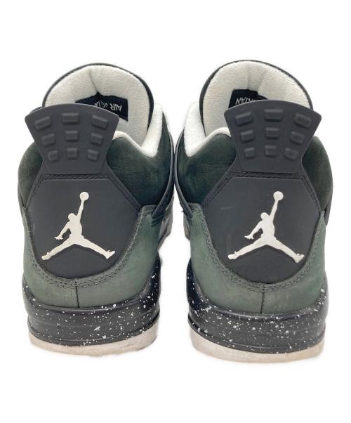 NIKE（ナイキ）NIKE (ナイキ) AIR JORDAN 4 RETRO ブラック サイズ:27.5cmの古着・服飾アイテム