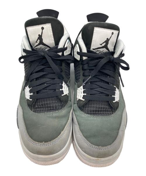 NIKE（ナイキ）NIKE (ナイキ) AIR JORDAN 4 RETRO ブラック サイズ:27.5cmの古着・服飾アイテム