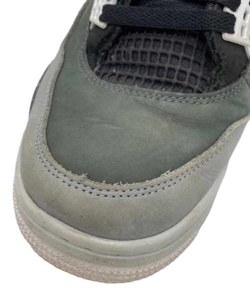 NIKE（ナイキ）NIKE (ナイキ) AIR JORDAN 4 RETRO ブラック サイズ:27.5cmの古着・服飾アイテム