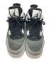 中古・古着 NIKE (ナイキ) AIR JORDAN 4 RETRO ブラック サイズ:27.5cm：14000円