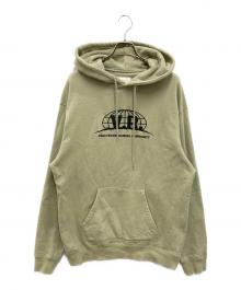 vault room（ボルトルーム）の古着「ロゴ刺繍パーカー」｜カーキ