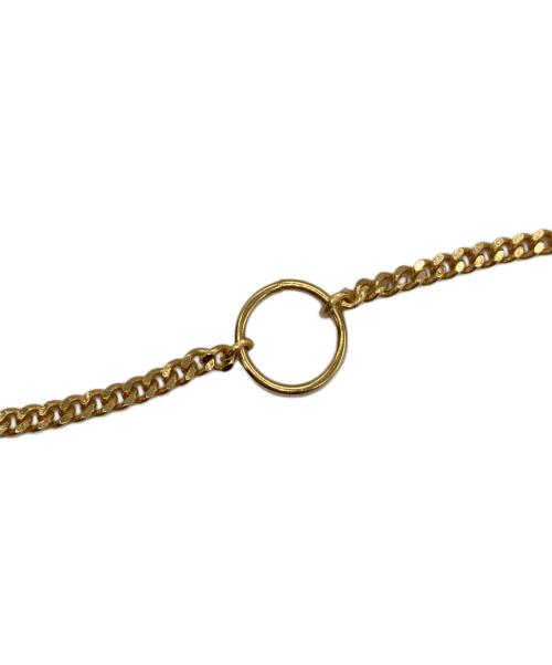 LOEWE（ロエベ）LOEWE (ロエベ) パーソナライゼーション ネックレス ゴールドの古着・服飾アイテム