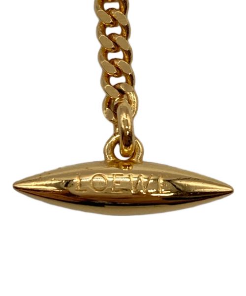 LOEWE（ロエベ）LOEWE (ロエベ) パーソナライゼーション ネックレス ゴールドの古着・服飾アイテム