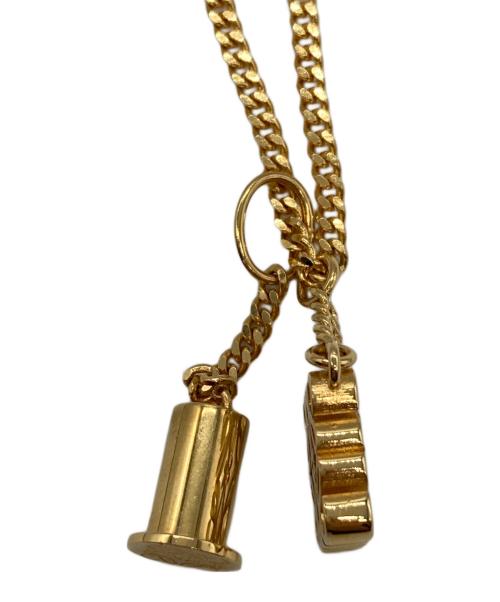 LOEWE（ロエベ）LOEWE (ロエベ) パーソナライゼーション ネックレス ゴールドの古着・服飾アイテム