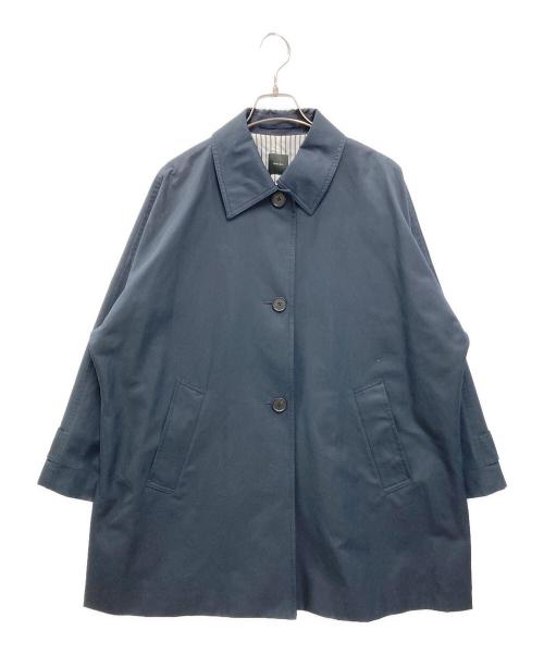 Spick and Span（スピックアンドスパン）Spick and Span (スピックアンドスパン) T/Cギャバジンステンカラーコート ネイビー サイズ:36の古着・服飾アイテム