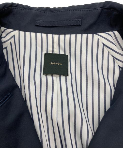 Spick and Span（スピックアンドスパン）Spick and Span (スピックアンドスパン) T/Cギャバジンステンカラーコート ネイビー サイズ:36の古着・服飾アイテム