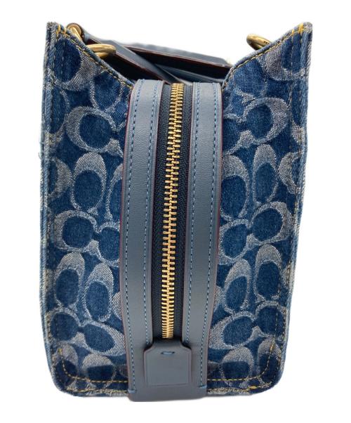 COACH（コーチ）COACH (コーチ) ローグ 25・シグネチャー デニム インディゴの古着・服飾アイテム