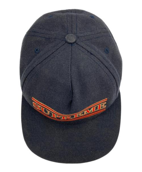 SUPREME（シュプリーム）SUPREME (シュプリーム) Stripes 5-Panel Cap ネイビーの古着・服飾アイテム