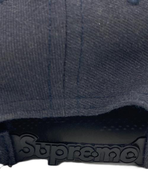 SUPREME（シュプリーム）SUPREME (シュプリーム) Stripes 5-Panel Cap ネイビーの古着・服飾アイテム
