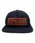 SUPREME (シュプリーム) Stripes 5-Panel Cap ネイビー：4000円
