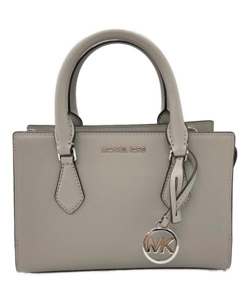 MICHAEL KORS（マイケル・コース）MICHAEL KORS (マイケル・コース) センタージップ サッチェル スモール バッグ グレーの古着・服飾アイテム