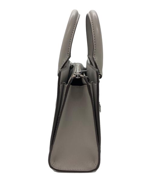 MICHAEL KORS（マイケル・コース）MICHAEL KORS (マイケル・コース) センタージップ サッチェル スモール バッグ グレーの古着・服飾アイテム