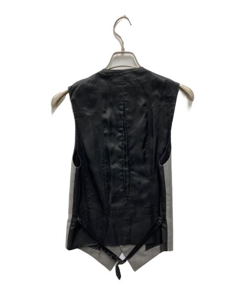 DIOR HOMME（ディオール オム）Dior Homme (ディオール オム) ウールベスト グレー サイズ:SIZE 44の古着・服飾アイテム