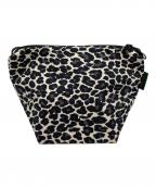 Herve Chapelierエルベシャプリエ）の古着「レオパード柄Mini Pochette」｜アイボリー×ブラック