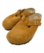 BIRKENSTOCKビルケンシュトック）の古着「Boston Suede Leather」｜ブラウン