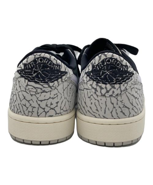 NIKE（ナイキ）NIKE (ナイキ) AIR JORDAN 1 RETRO LOW OG ブラック×グレー サイズ:27cmの古着・服飾アイテム