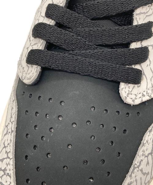 NIKE（ナイキ）NIKE (ナイキ) AIR JORDAN 1 RETRO LOW OG ブラック×グレー サイズ:27cmの古着・服飾アイテム