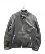 Schott×SOPH.ショット×ソフ）の古着「LEATHER RIDERS JACKET」｜ブラック