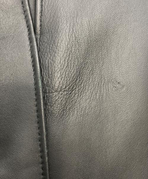 Schott（ショット）Schott (ショット) SOPH. (ソフ) LEATHER RIDERS JACKET ブラック サイズ:40の古着・服飾アイテム
