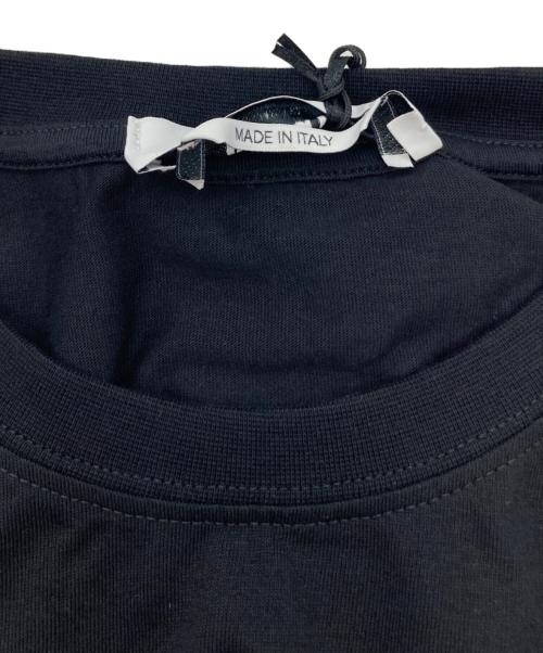 MSGM（エムエスジーエム）MSGM (エムエスジーエム) AZUL by moussy (アズールバイマウジー) LONG SLEEVE TEE ブラック サイズ:XSの古着・服飾アイテム