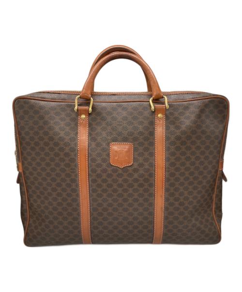 CELINE（セリーヌ）CELINE (セリーヌ) マカダム柄ブリーフケース ブラウンの古着・服飾アイテム