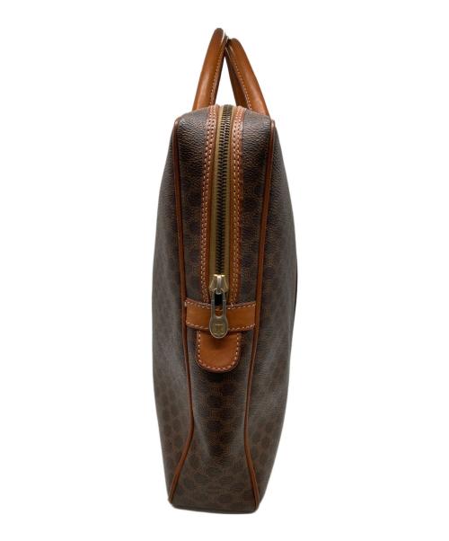 CELINE（セリーヌ）CELINE (セリーヌ) マカダム柄ブリーフケース ブラウンの古着・服飾アイテム