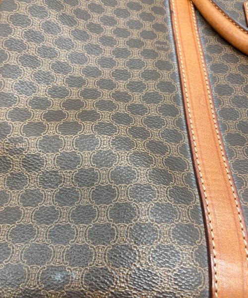 CELINE（セリーヌ）CELINE (セリーヌ) マカダム柄ブリーフケース ブラウンの古着・服飾アイテム