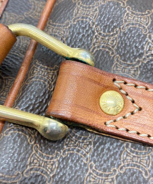 CELINE（セリーヌ）CELINE (セリーヌ) マカダム柄ブリーフケース ブラウンの古着・服飾アイテム