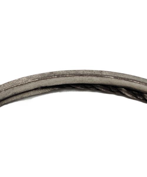 Saint Laurent Paris（サンローランパリ）Saint Laurent Paris (サンローランパリ) Silver-tone Open Bracelet In Metalの古着・服飾アイテム