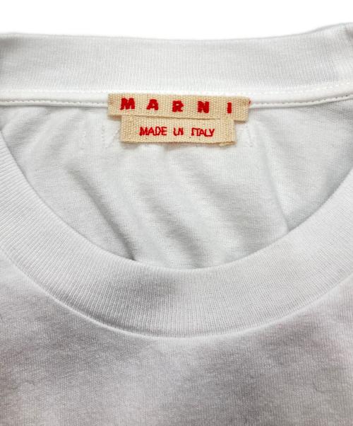 MARNI（マルニ）MARNI (マルニ) LOOSE FIT-T-SHIRT MARNI ホワイト サイズ:44の古着・服飾アイテム